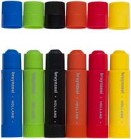 Verfstiften Bruynzeel Kids set 6 basiskleuren 6 Stuk-2