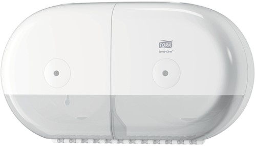 Toiletpapierdispenser Tork T9 SmartOne duo wit 1 Stuk-3