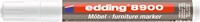 Viltstift edding 8900 meubel rond 1.5-2mm antiek notenhout blister-3