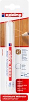 Viltstift edding 8900 meubel rond 1.5-2mm spierwit 1 Stuk