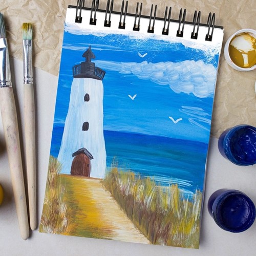 Schetsboek Oxford Mix Media A5 40 vel spiraal 1 Stuk-3