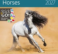 Kalender 2027 30x30cm paarden 1 Stuk