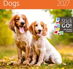 Kalender 2027 30x30cm honden 1 Stuk