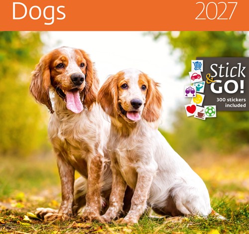 Kalender 2027 30x30cm honden 1 Stuk