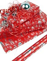 Inpakpapier Kerst metallic 150x70cm assorti 1 Krimp-3