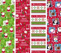 Inpakpapier Design Group Kerst 300x100cm assorti 1 Krimp