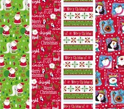 Inpakpapier Design Group Kerst 300x100cm assorti 1 Krimp