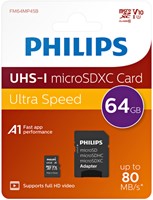 Geheugenkaart Philips micro SDXC 64GB 1 Stuk-2