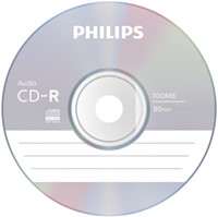 CD-R Philips 80Min Audio JC (10) 10 Stuk-3