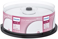 DVD-R Philips 4.7GB 16x IW SP (25) 25 Stuk