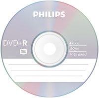 DVD+R Philips 4.7GB 16x SP (50) 50 Stuk-2
