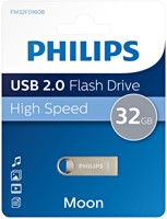 USB-stick 2.0 Philips Moon Vintage Silver 32GB 1 Stuk-3