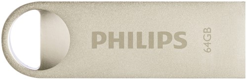 USB-stick 2.0 Philips Moon Vintage Silver 64GB 1 Stuk-2
