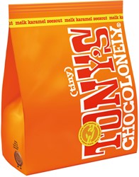 Chocolade Tony Chocolonely tiny melk karamel zeezt 135 Gram