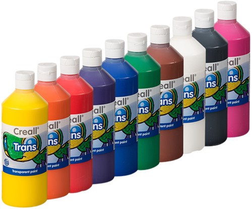 Raamverf Creall Trans paars 500ml 1 Fles-3