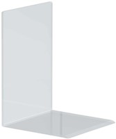 Boekensteun MAUL 12x12x17cm acryl glashelder 2 Stuk