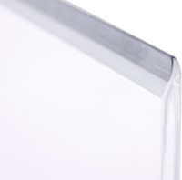 Boekensteun MAUL 12x12x17cm acryl glashelder 2 Stuk-1