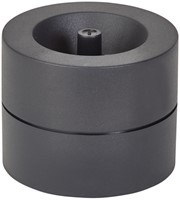 Papercliphouder MAUL pro recycled Ø73x60mm zwart 1 Stuk