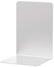 Boekensteun MAUL 12x12x17.5cm aluminium zilver 2 Stuk