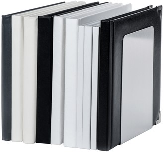 Boekensteun MAUL 12x12x17.5cm aluminium zilver 2 Stuk-2
