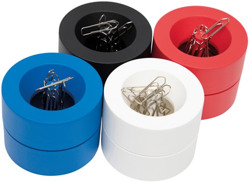 Papercliphouder MAULpro recycled Ø73x60mm blauw 1 Stuk-2