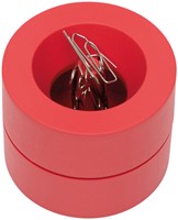 Papercliphouder MAUL pro recycled Ø73x60mm rood 1 Stuk-2