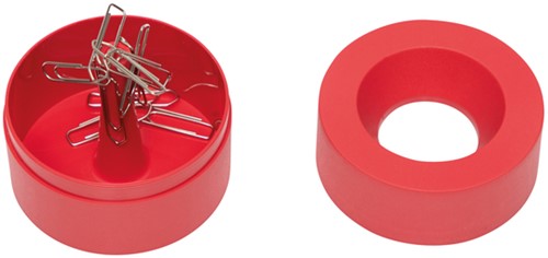 Papercliphouder MAUL pro recycled Ø73x60mm rood 1 Stuk-3