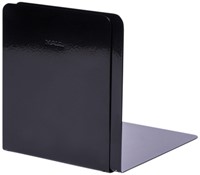 Boekensteun MAUL staal 14x12x14cm magnetisch zwart 2 Stuk-2