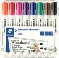 Whiteboardmarker Staedtler Lumo 351 8st ass 8 Stuk