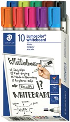 Whiteboardmarker Staedtler Lumo 351 10st ass 10 Stuk