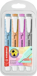 Markeerstift STABILO Swing cool 275/4 pastel ass 4 Stuk