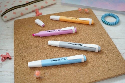 Markeerstift STABILO Swing cool 275/4 pastel ass 4 Stuk-1