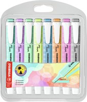 Markeerstift STABILO Swing cool 275/8 pastel ass 8 Stuk