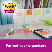 Memoblok Post-it 655 Super Sticky 76x127mm Playful 6 Stuk-2