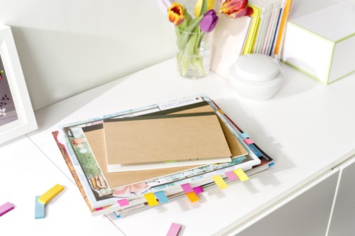 Markeerstrook Post-it 670-5-TFEN 15x50mm Energetic 5 Stuk-2