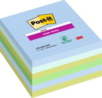 Memoblok Post-it 675-6 Super Sticky 101x101mm Oas 6 Stuk