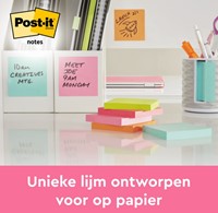 Memoblok Post-it 655 76x127mm gelijnd roze 6 Stuk-3