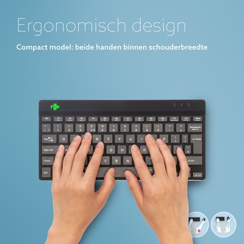 Toetsenbord R-Go Ergonomisch Compact Break QWERTY 1 Stuk-2