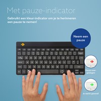 Toetsenbord R-Go Ergonomisch Compact Break QWERTY 1 Stuk-3