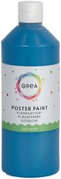 Plakkaatverf Qrea blauw 500ml 500 Milliliter