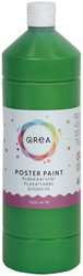 Plakkaatverf Qrea middengroen 1000ml 1000 Milliliter