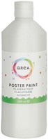 Plakkaatverf Qrea wit 500ml 500 Milliliter