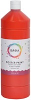 Plakkaatverf Qrea lichtrood 1000ml 1000 Milliliter