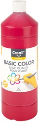 Plakkaatverf Creall basic donkerrood 1000ml 1000 Milliliter