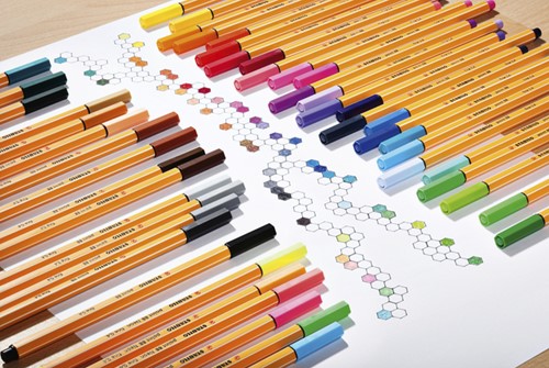 Fineliner STABILO point 88/66 Arty F assorti 66 Stuk-3