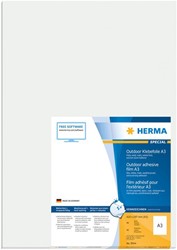 Etiket HERMA 9544 A3 297x420mm weervast folie wt 40 Vel