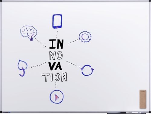 Whiteboard Legamaster UNITE 90x120cm 1 Stuk-2