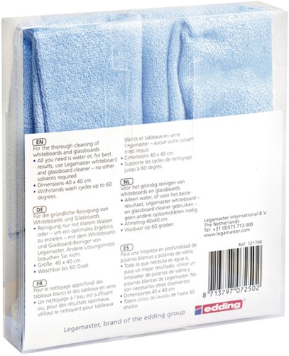 Microvezeldoek Legamaster 40x40cm 1 Stuk-2