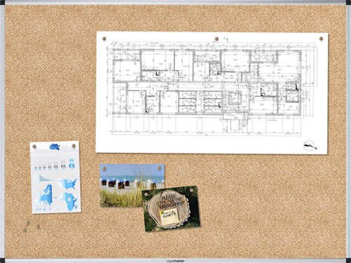 Kurkbord Legamaster UNITE 90x120cm 1 Stuk-2