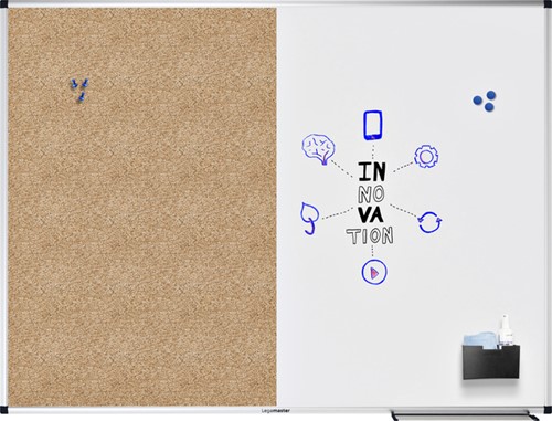 Combibord Legamaster UNITE 90x120cm 1 Stuk-2